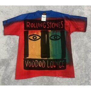 VTG 1994 Rolling Stones Voodoo Lounge Tshirt Size XXL Brockum Single Stitch NWT